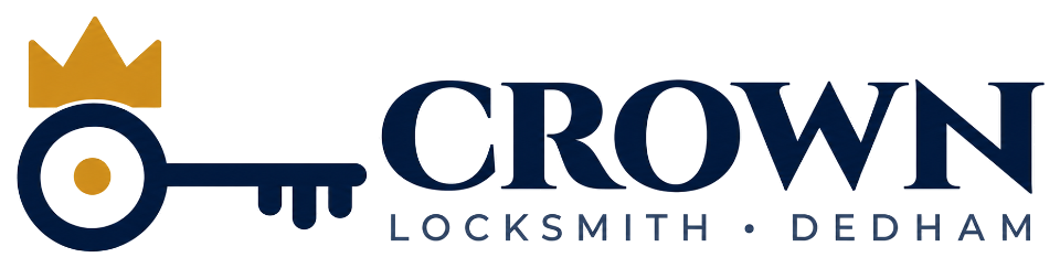 Crown Locksmith Dedham Official Logo